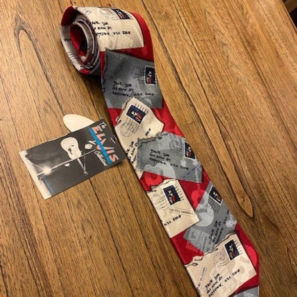 ELVIS PRESLEY Collection by Superba "Return to Sender" Necktie - Picture 4 of 11